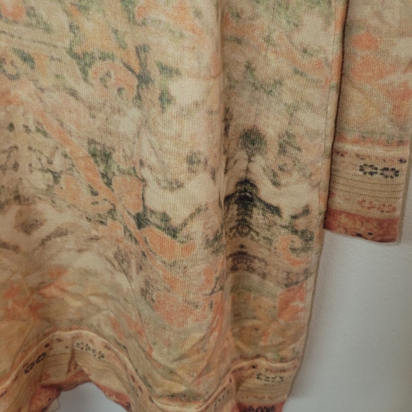 Soft Surroundings Label Noir Orange Long Cardigan - Picture 8 of 12